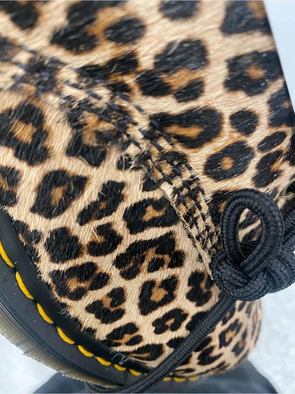 Dr. Martens bold leopard
